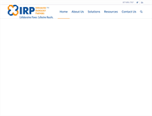 Tablet Screenshot of integratedrp.com